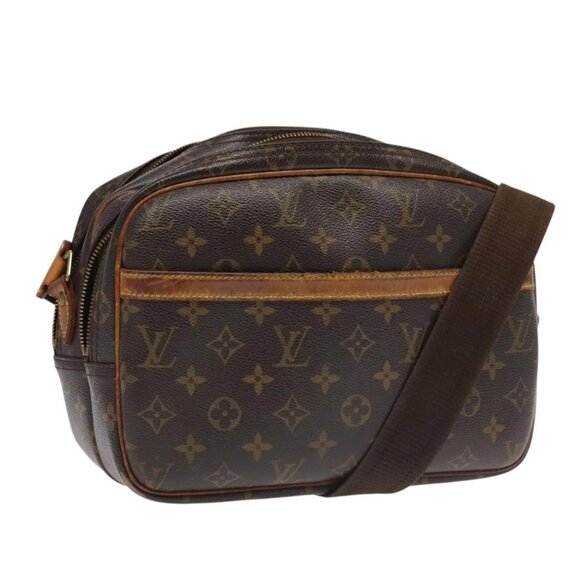 LOUIS VUITTON Monogram Reporter PM Shoulder Bag M45254 LV Auth 106590 - Picture 1 of 16